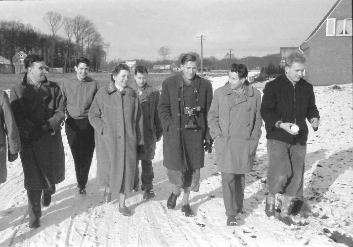 Winterspaziergang im Abiturmonat Februar 1958