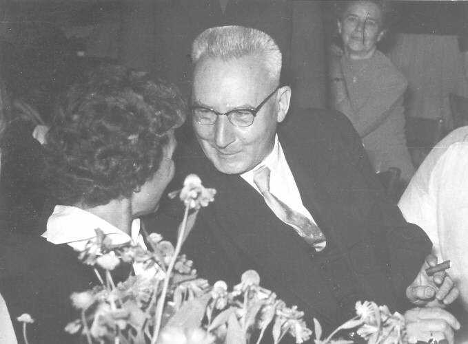 Direktor Herbert Leonhardt 1955